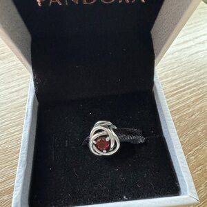 Pandora July Eternity Circle Charm